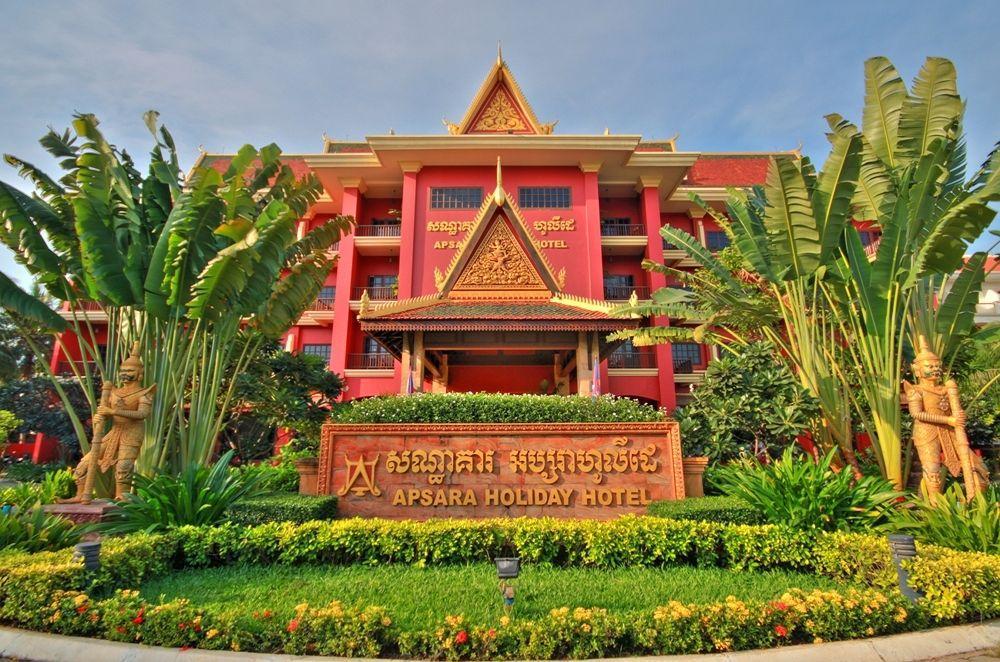 Apsara Holiday Hotel シェムリアップ エクステリア 写真